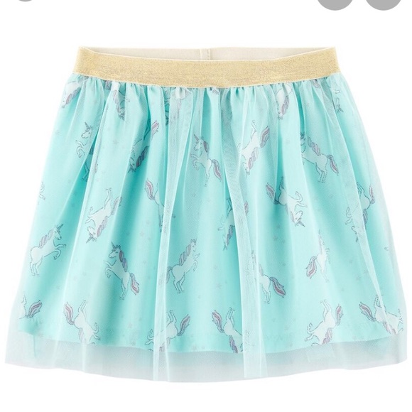 Carter’s 2T Unicorn Outfit Skirt & Top Shirt - Picture 2 of 10